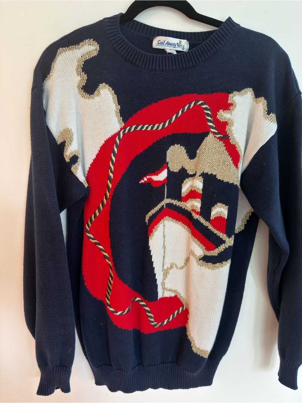 Vintage 100% Cotton Nautical Sweater